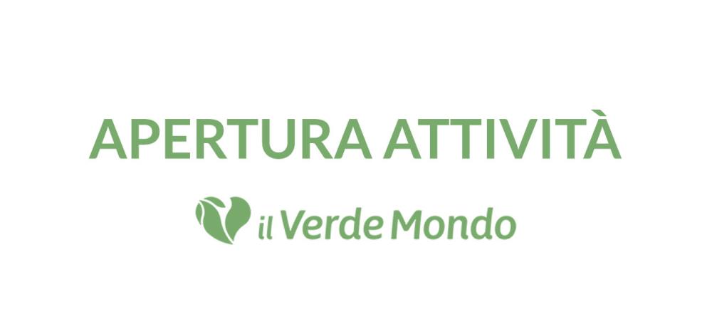 Apertura attività IL VERDE MONDO