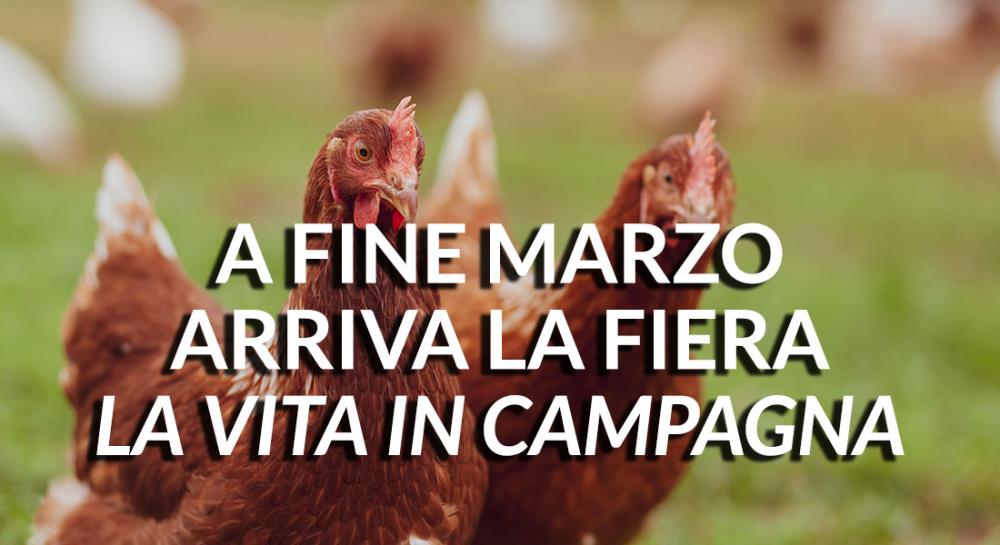 A fine marzo in arrivo la Fiera de La Vita in Campagna