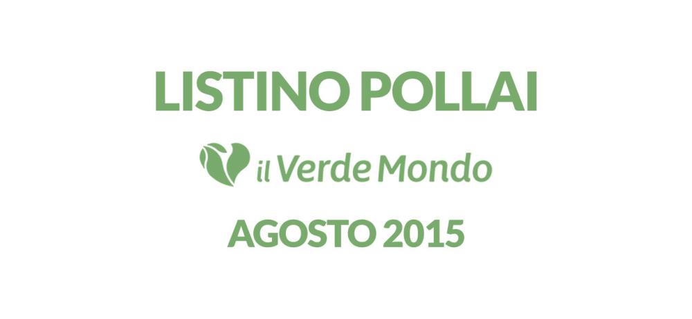 Listino Pollai Il Verde Mondo | Agosto 2015