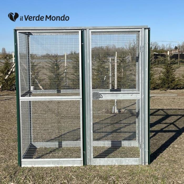 Gabbia per animali | Rete Uccelli Dimensioni mt. 2X1X1,90H