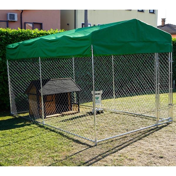 Box Lassie 3,96X2,28 con tetto senza porta ciotole