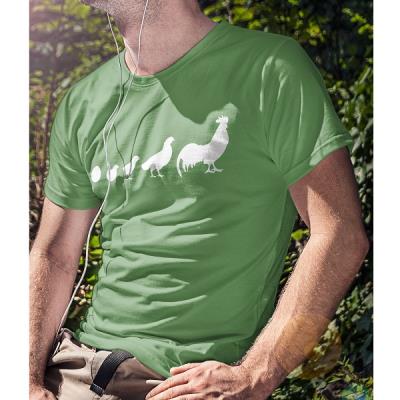 T-shirt Rooster Evolution" S"